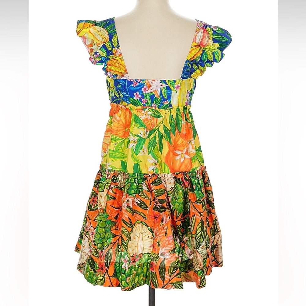 FARM Rio Colorful Tropical Mini Dress - Picture 3 of 8